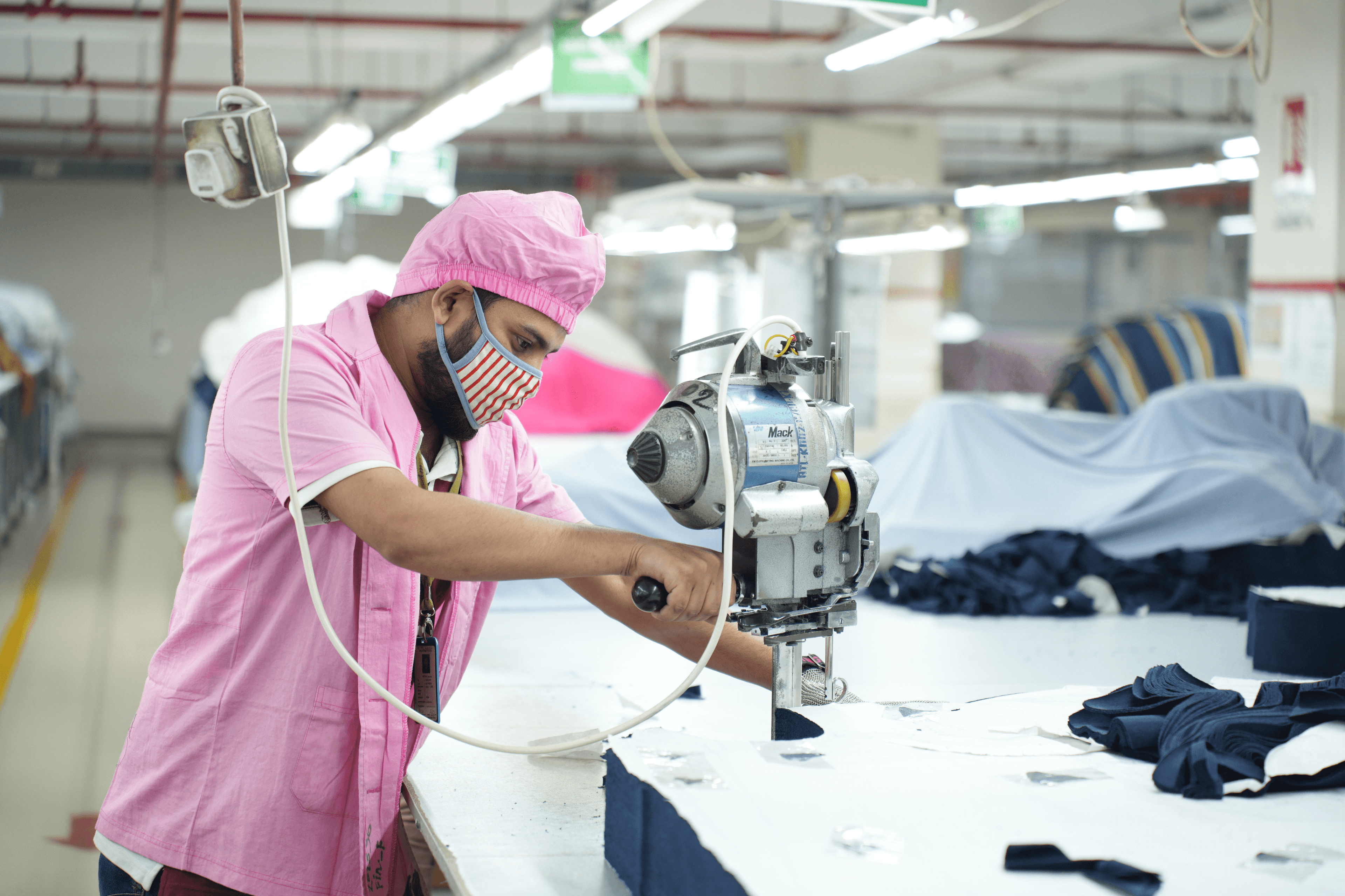 Cutting at Amantex