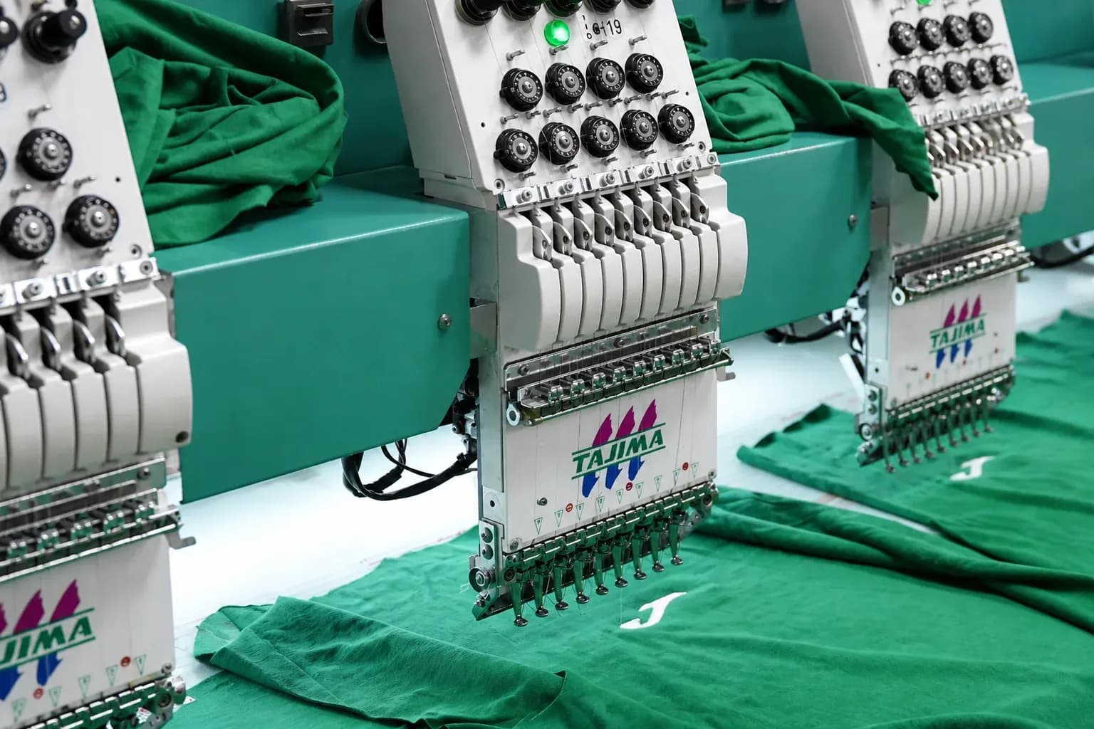 Embroidery at Amantex